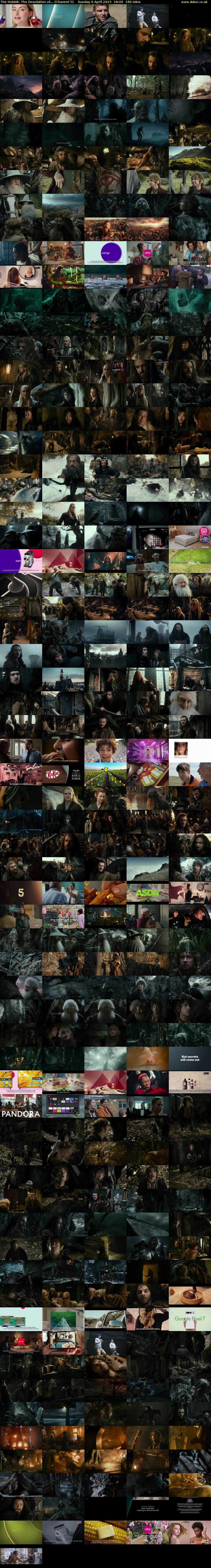 The Hobbit: The Desolation of... (Channel 5) Sunday 9 April 2023 18:00 - 21:00