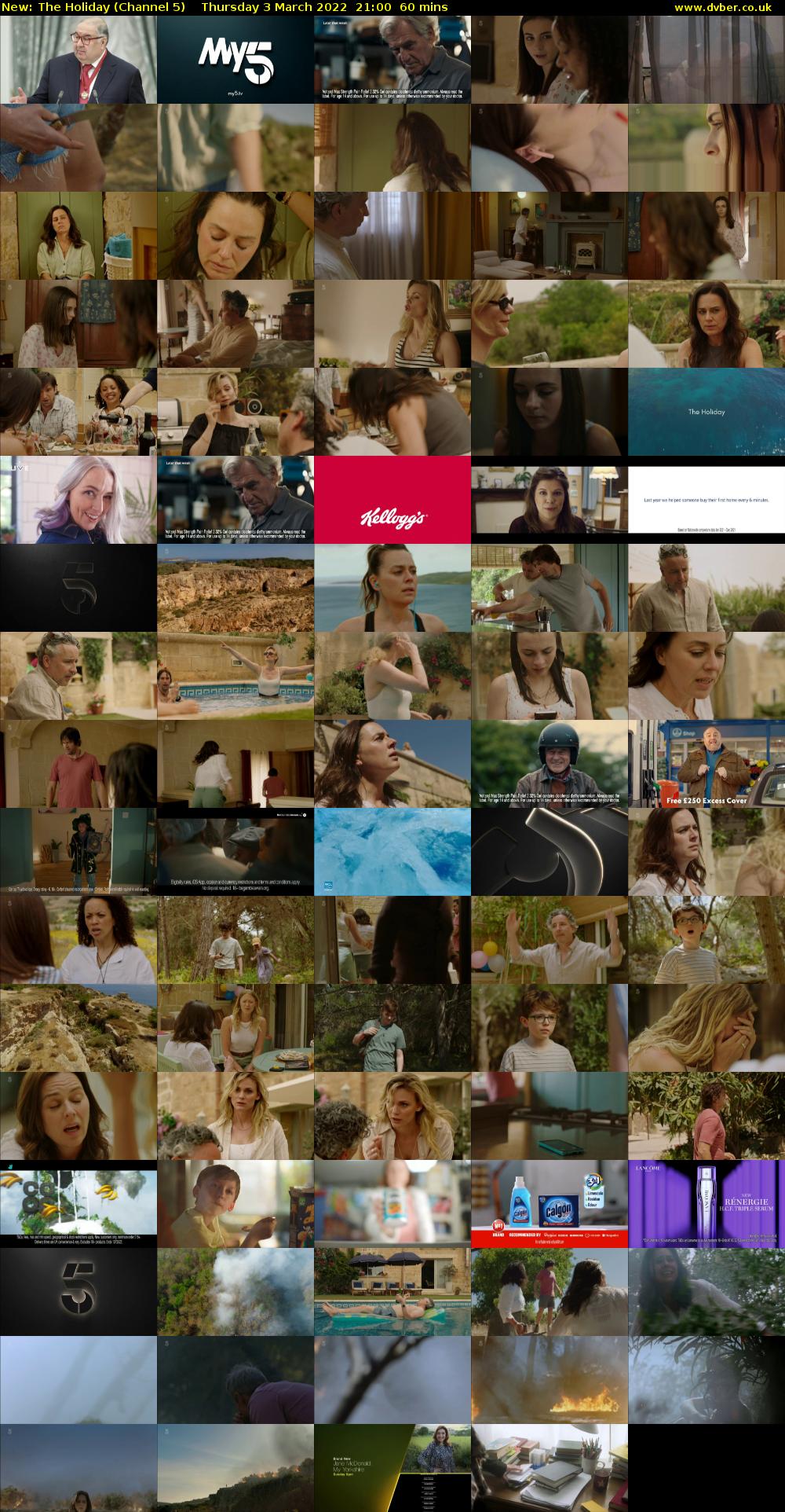 The Holiday (Channel 5) Thursday 3 March 2022 21:00 - 22:00