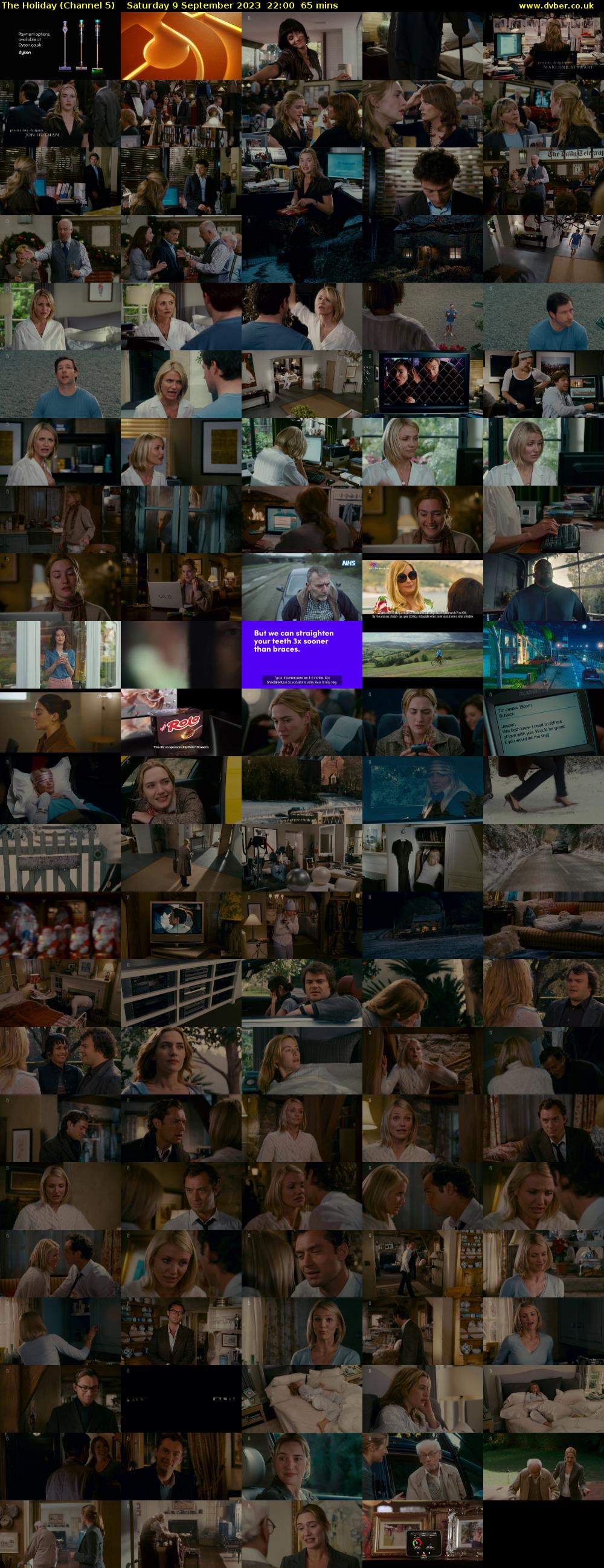 The Holiday (Channel 5) Saturday 9 September 2023 22:00 - 23:05