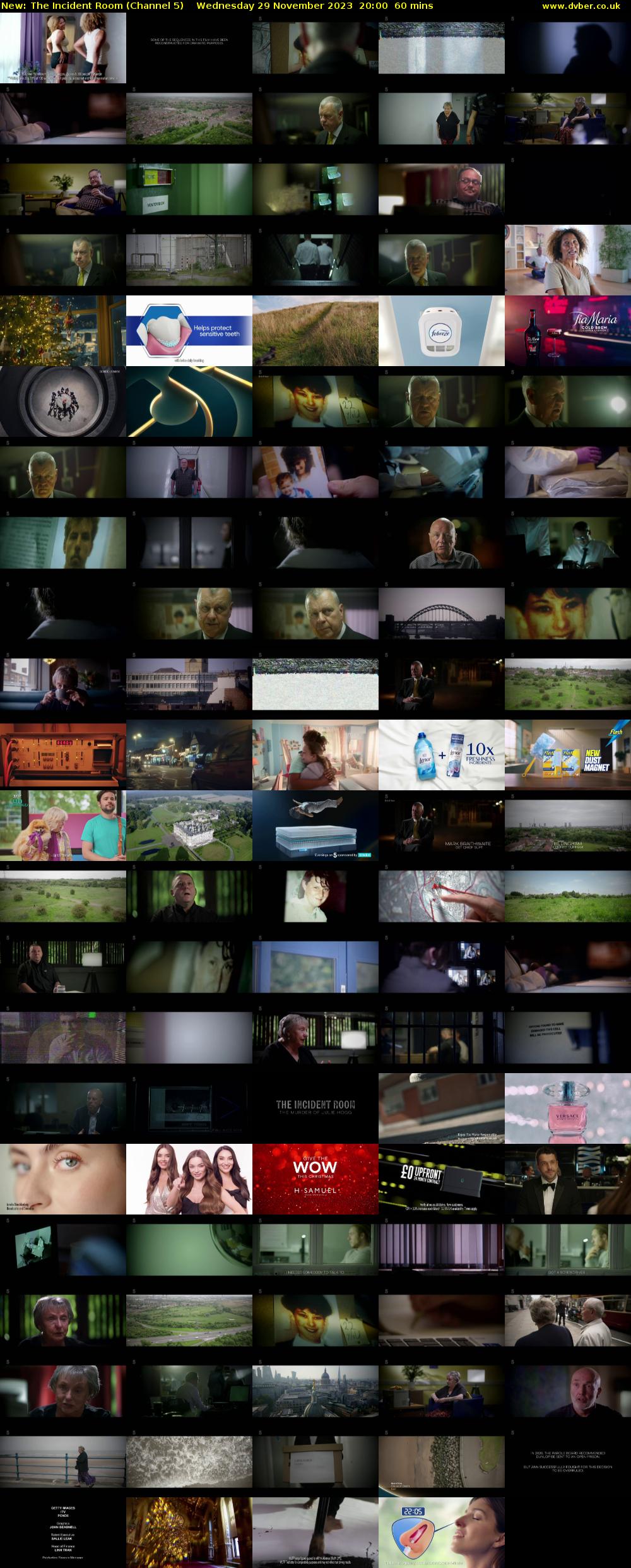 The Incident Room (Channel 5) Wednesday 29 November 2023 20:00 - 21:00