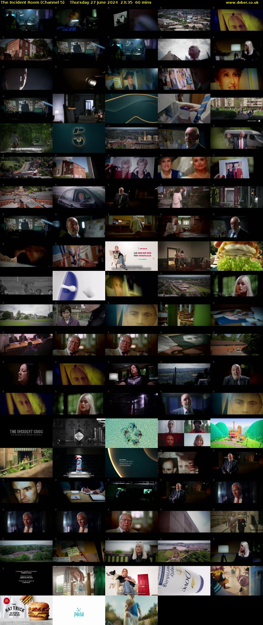 The Incident Room (Channel 5) Thursday 27 June 2024 23:35 - 00:35