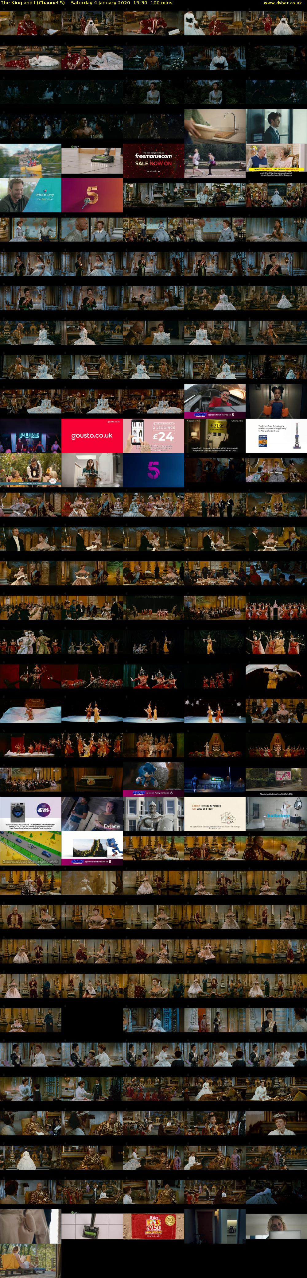 The King and I (Channel 5) Saturday 4 January 2020 15:30 - 17:10