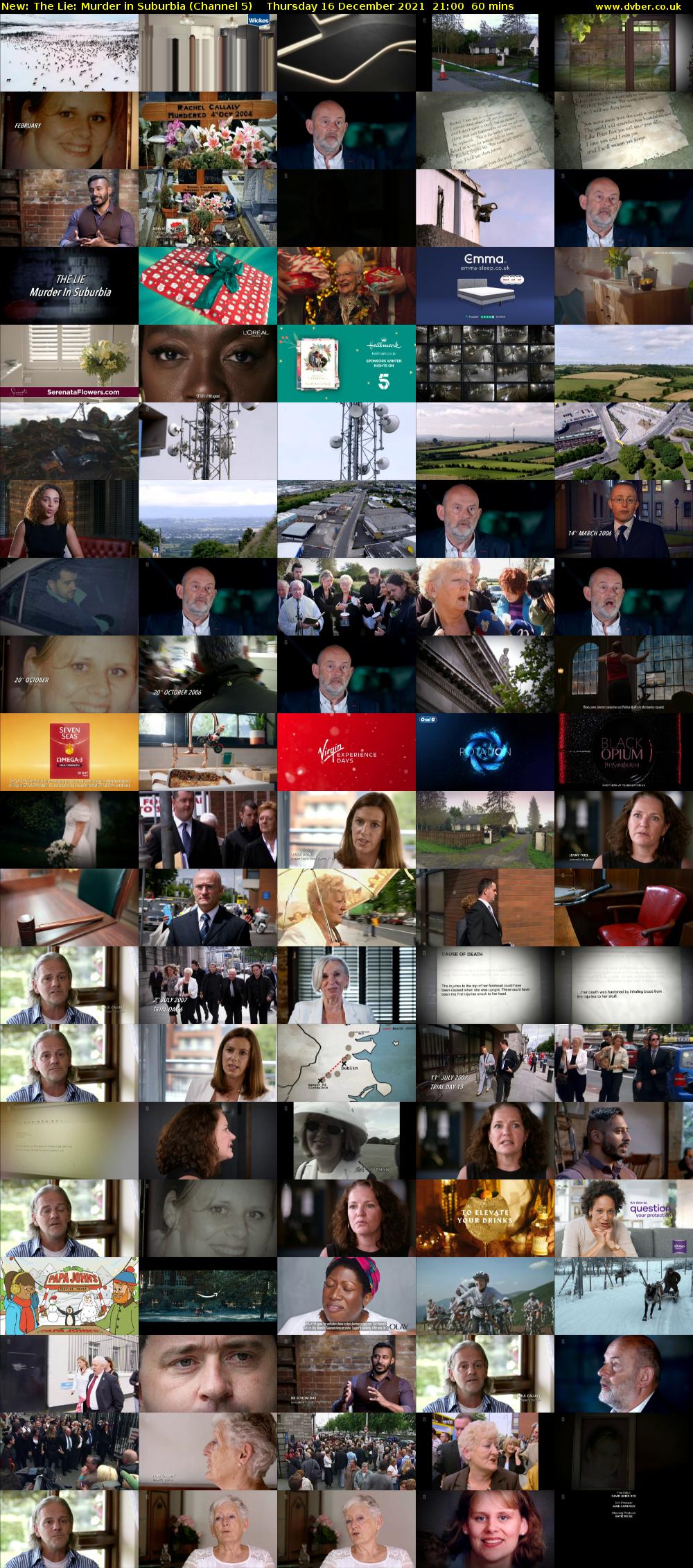 The Lie: Murder in Suburbia (Channel 5) Thursday 16 December 2021 21:00 - 22:00