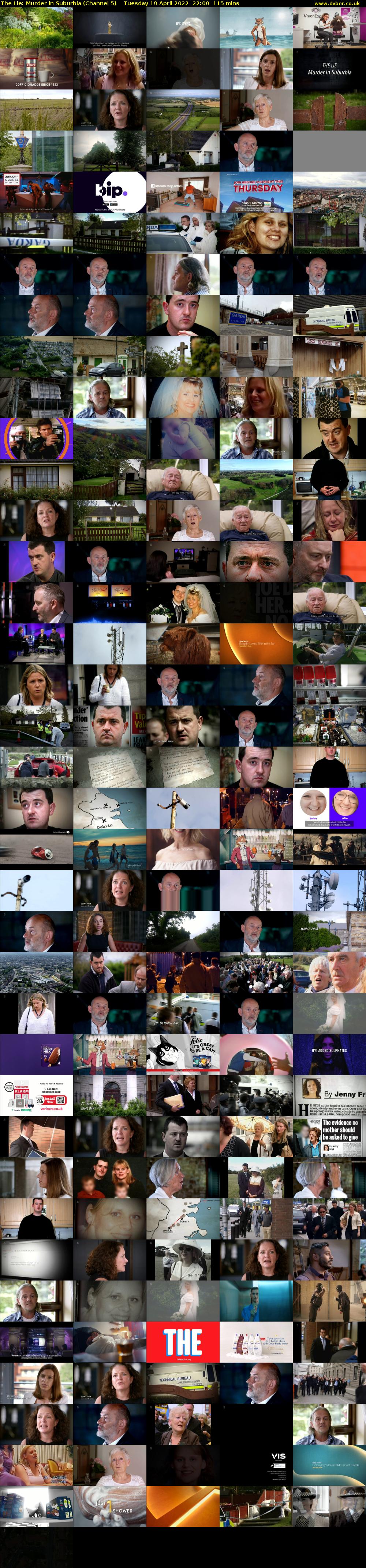 The Lie: Murder in Suburbia (Channel 5) Tuesday 19 April 2022 22:00 - 23:55