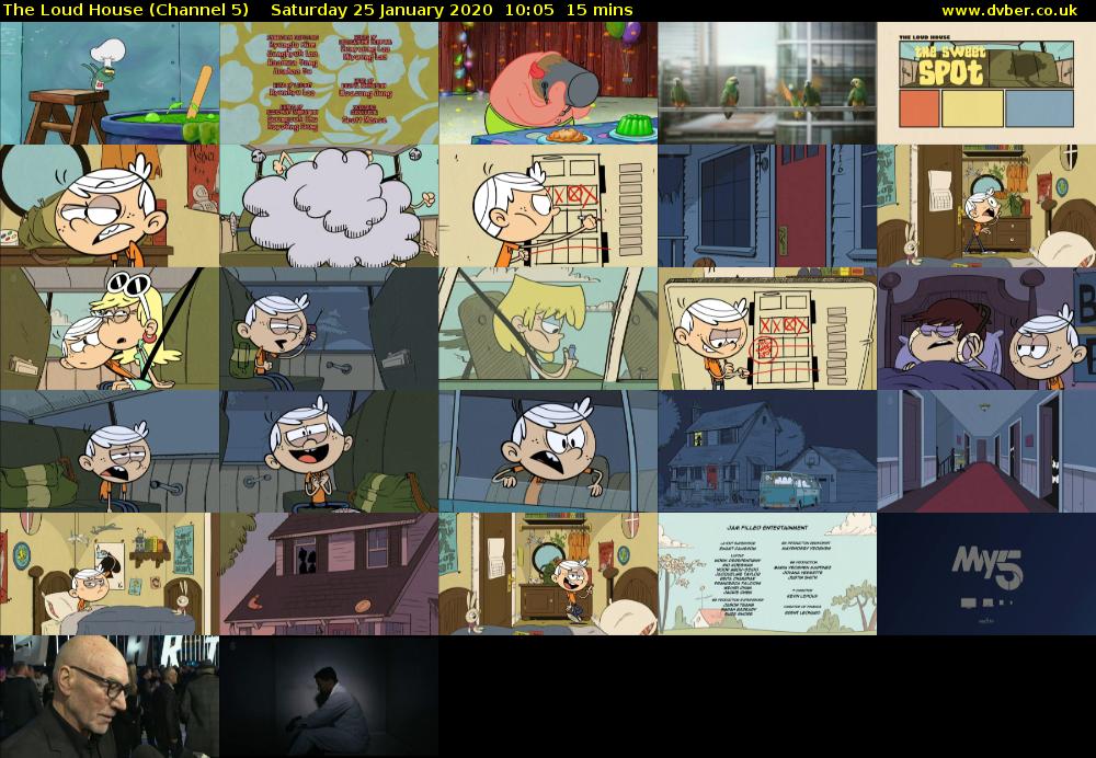 The Loud House (Channel 5) Saturday 25 January 2020 10:05 - 10:20