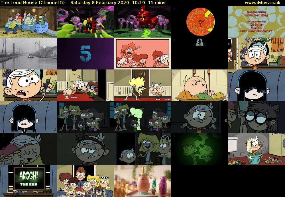 The Loud House (Channel 5) Saturday 8 February 2020 10:10 - 10:25