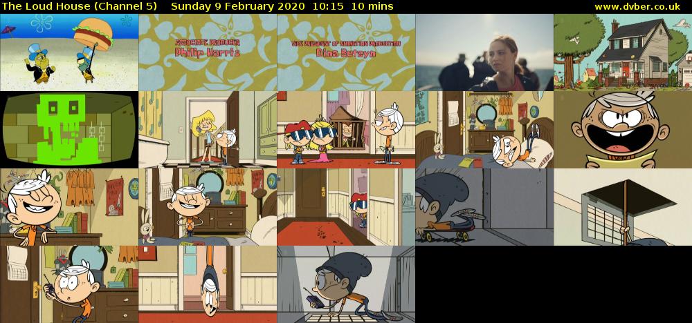 The Loud House (Channel 5) Sunday 9 February 2020 10:15 - 10:25