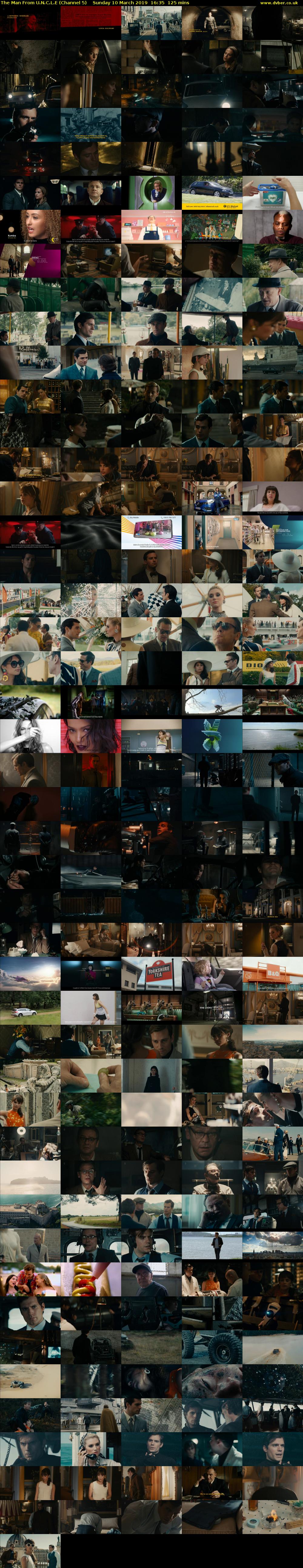 The Man From U.N.C.L.E (Channel 5) Sunday 10 March 2019 16:35 - 18:40