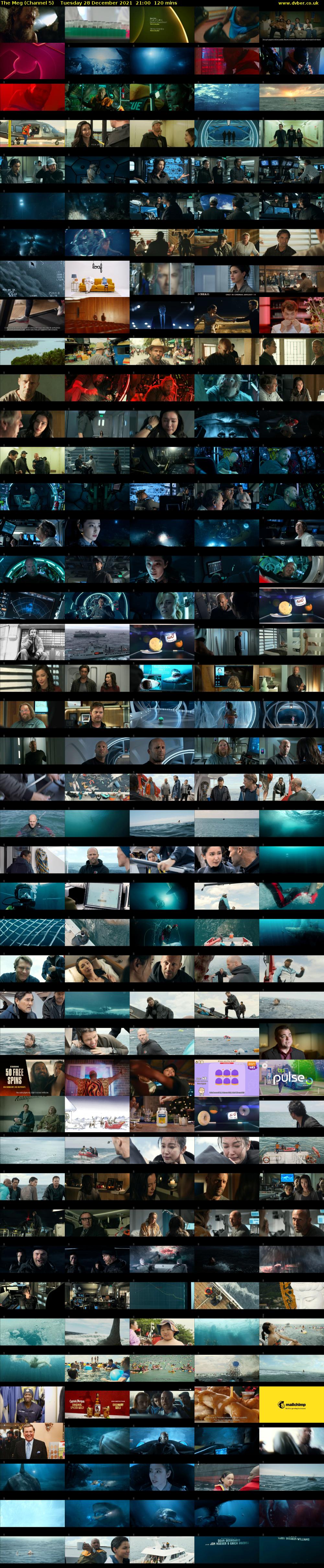 The Meg (Channel 5) Tuesday 28 December 2021 21:00 - 23:00