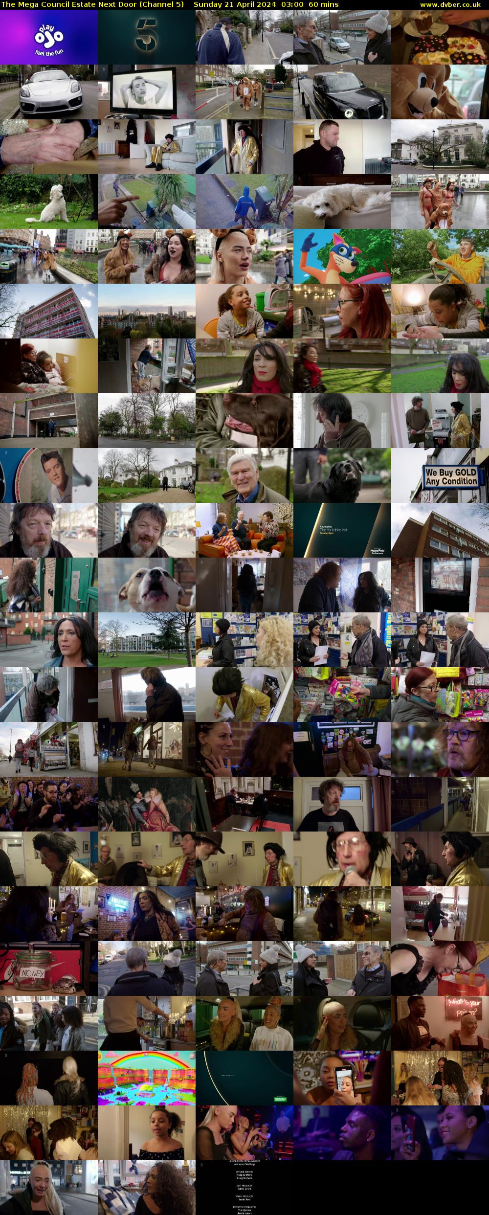 The Mega Council Estate Next Door (Channel 5) Sunday 21 April 2024 03:00 - 04:00