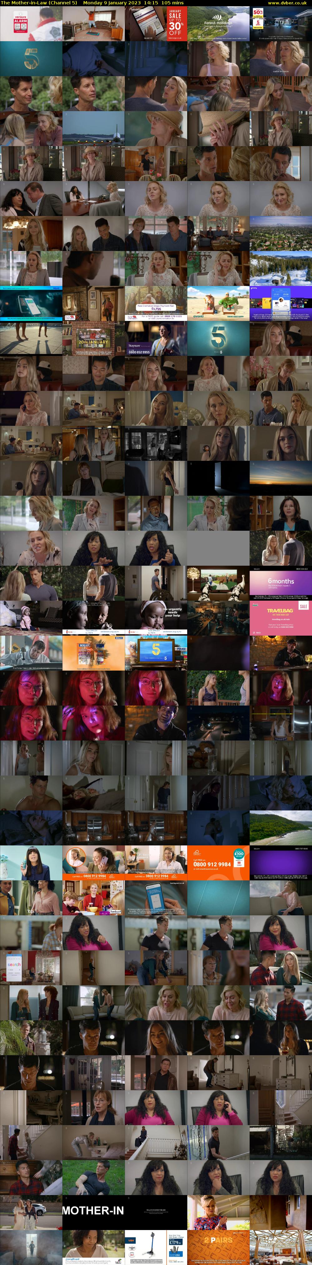 The Mother-In-Law (Channel 5) Monday 9 January 2023 14:15 - 16:00
