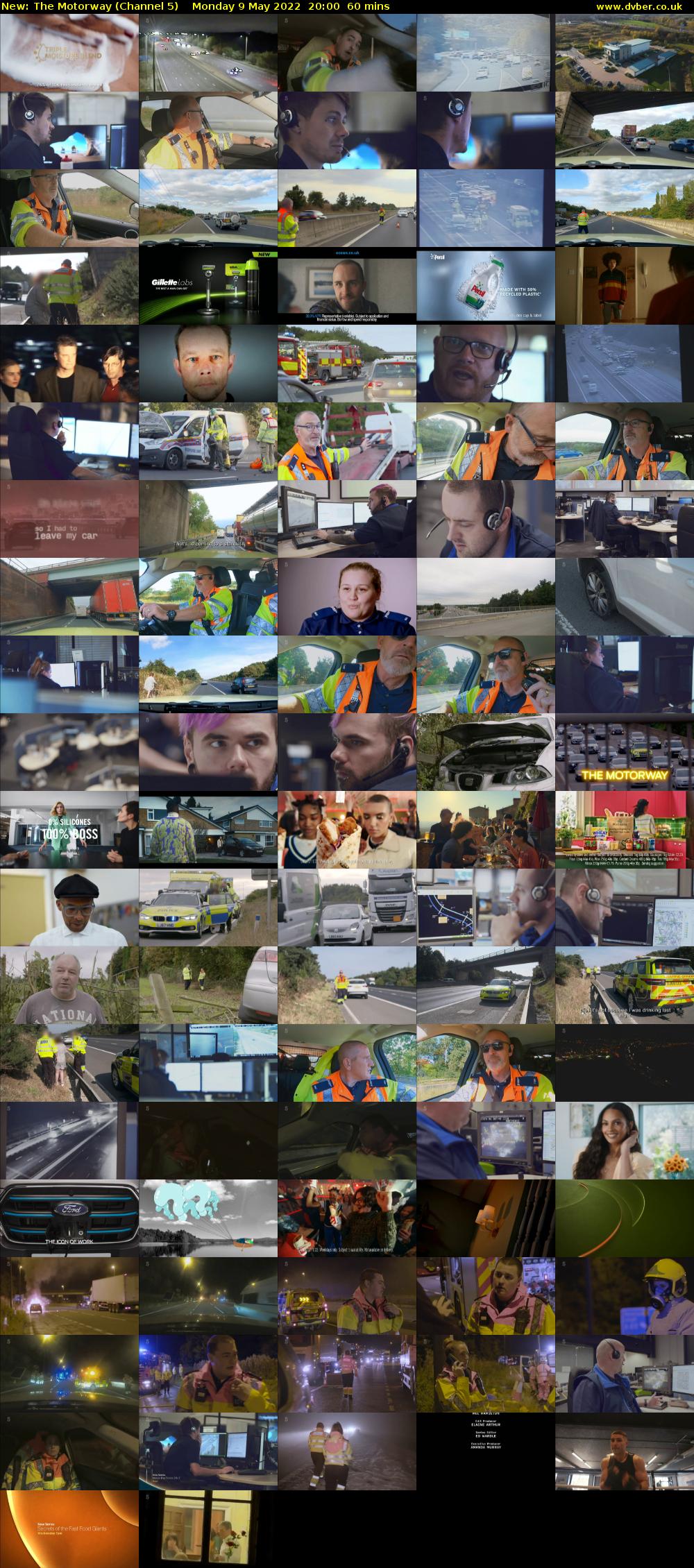 The Motorway (Channel 5) Monday 9 May 2022 20:00 - 21:00