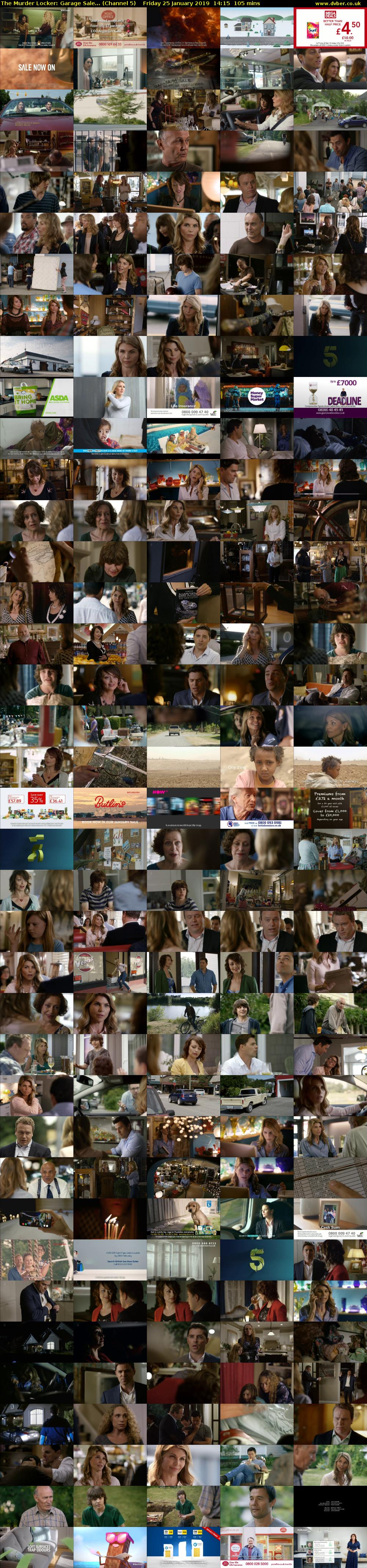 The Murder Locker: Garage Sale... (Channel 5) Friday 25 January 2019 14:15 - 16:00