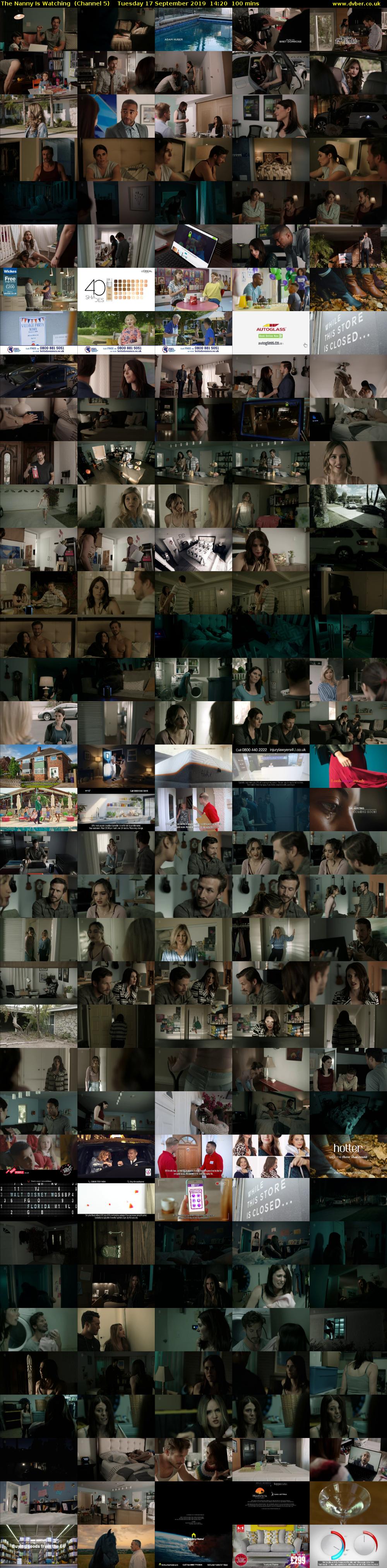 The Nanny Is Watching  (Channel 5) Tuesday 17 September 2019 14:20 - 16:00