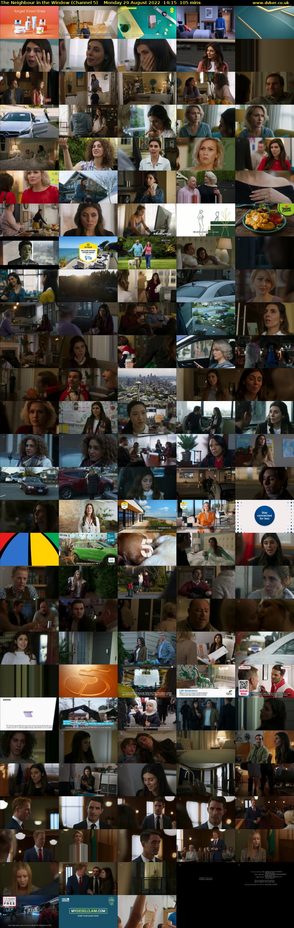 The Neighbour in the Window (Channel 5) Monday 29 August 2022 14:15 - 16:00