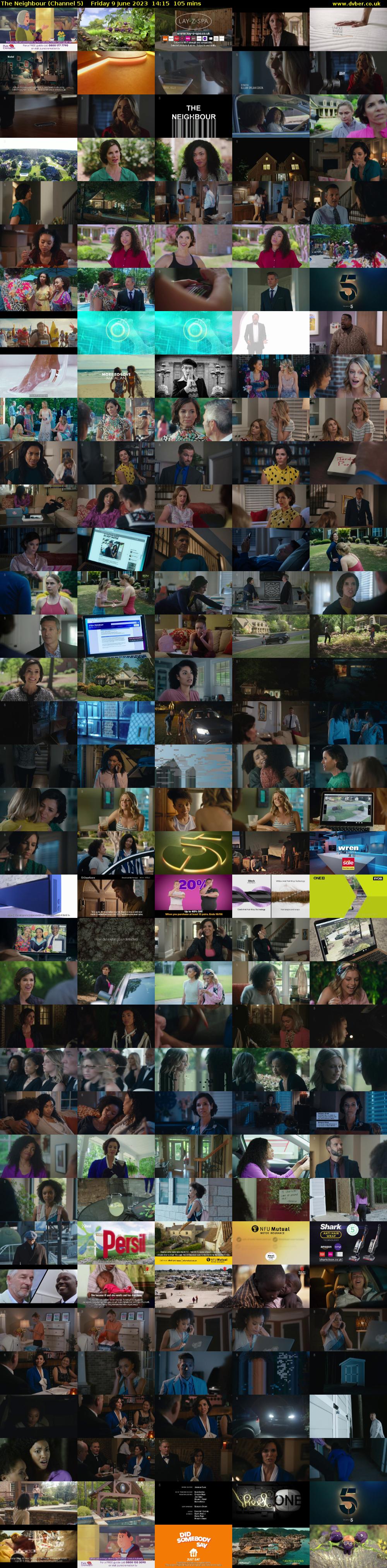 The Neighbour (Channel 5) Friday 9 June 2023 14:15 - 16:00