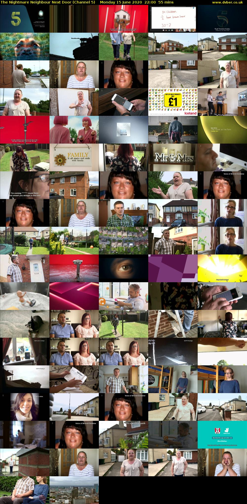 The Nightmare Neighbour Next Door (Channel 5) Monday 15 June 2020 22:00 - 22:55