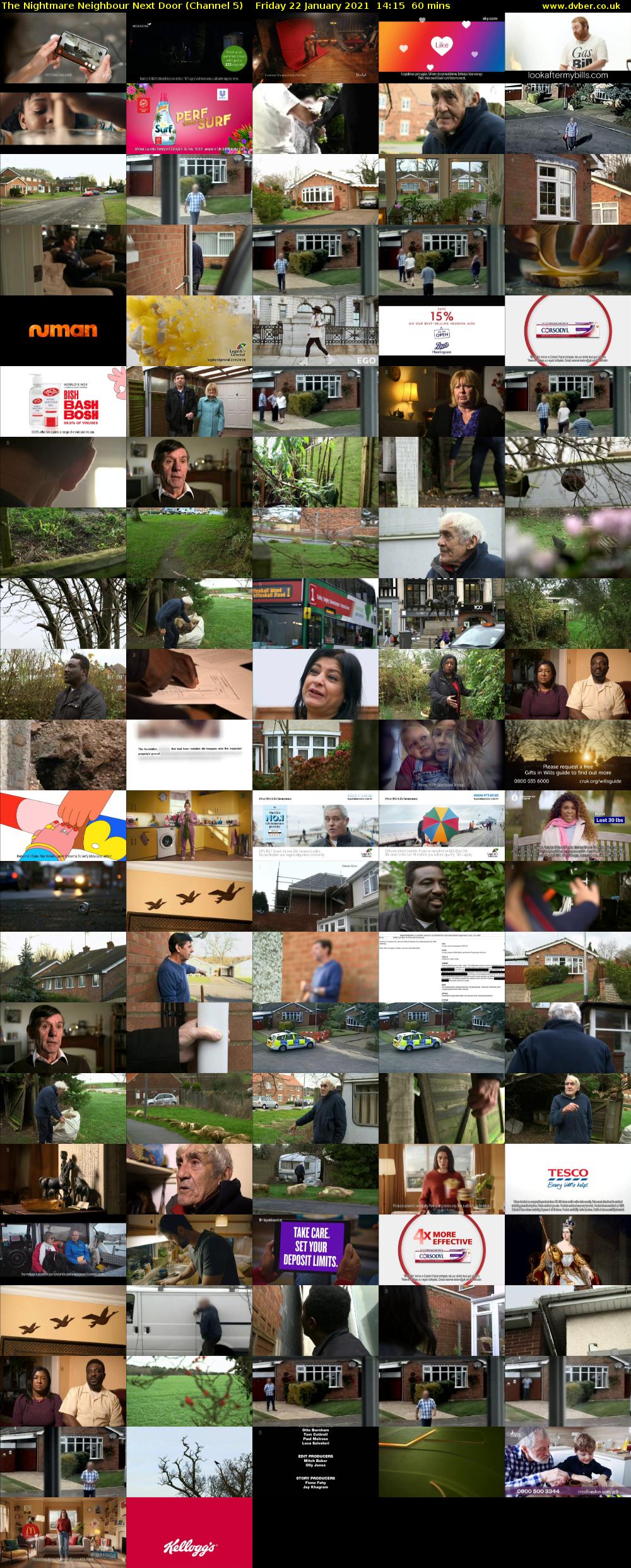 The Nightmare Neighbour Next Door (Channel 5) Friday 22 January 2021 14:15 - 15:15