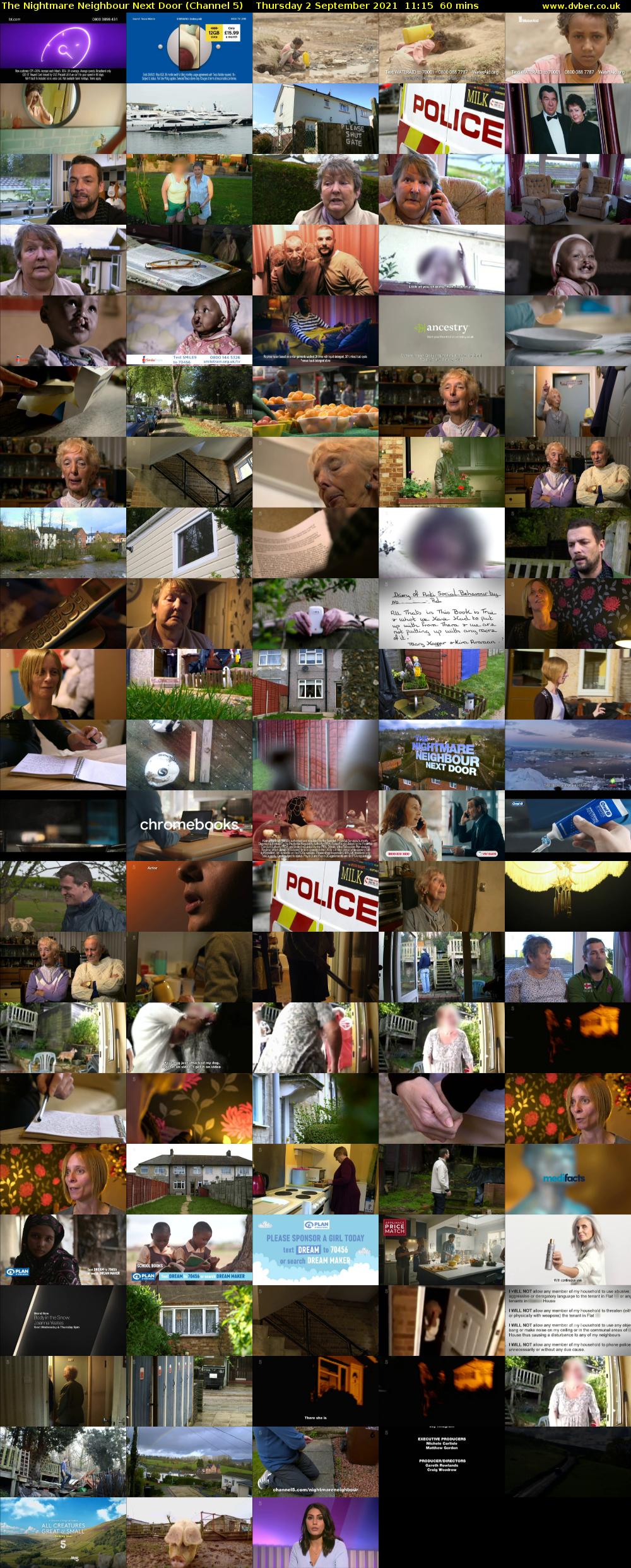 The Nightmare Neighbour Next Door (Channel 5) Thursday 2 September 2021 11:15 - 12:15