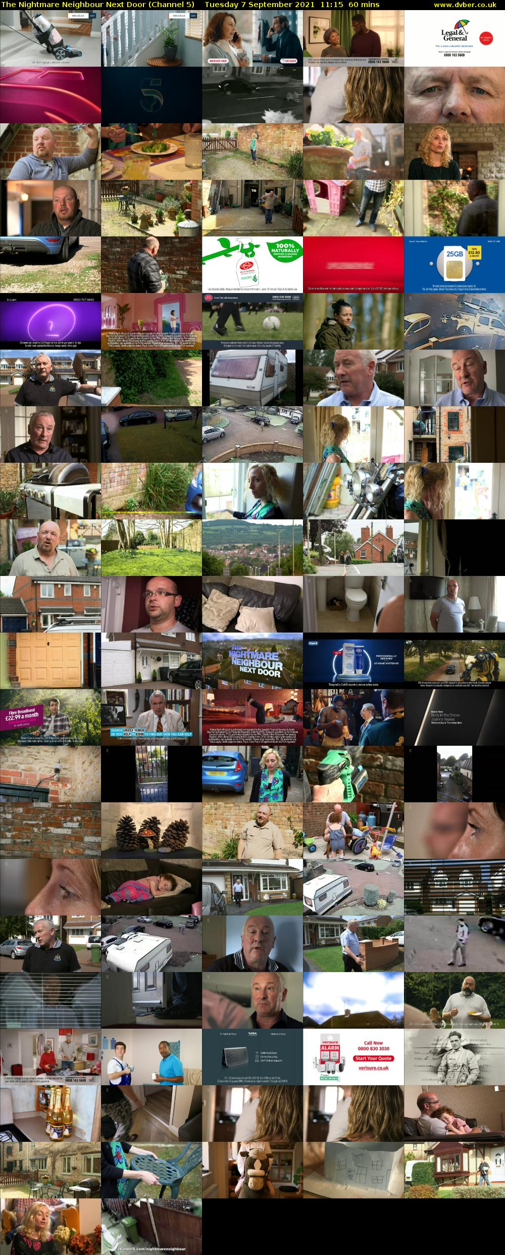 The Nightmare Neighbour Next Door (Channel 5) Tuesday 7 September 2021 11:15 - 12:15
