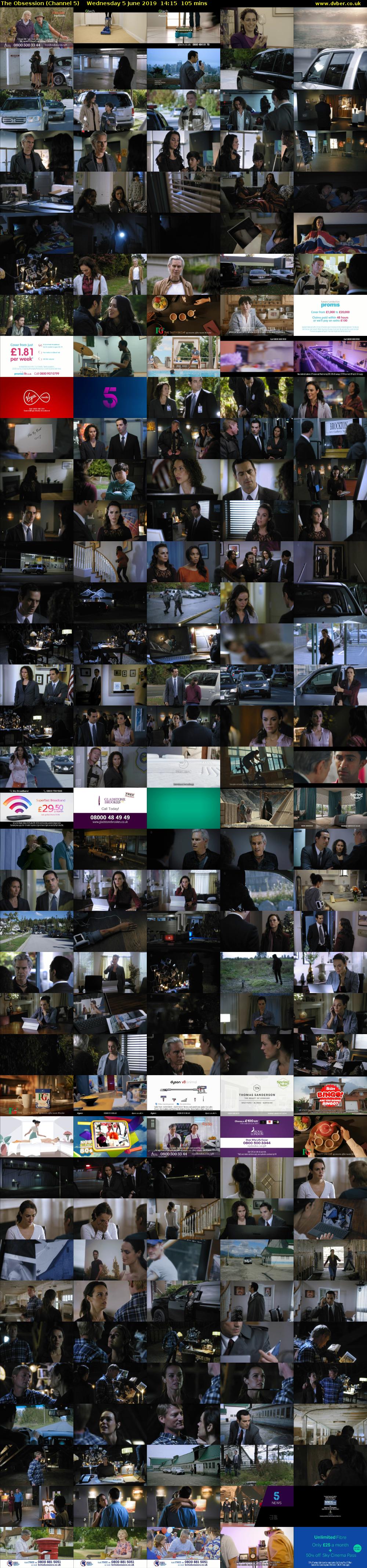 The Obsession (Channel 5) Wednesday 5 June 2019 14:15 - 16:00
