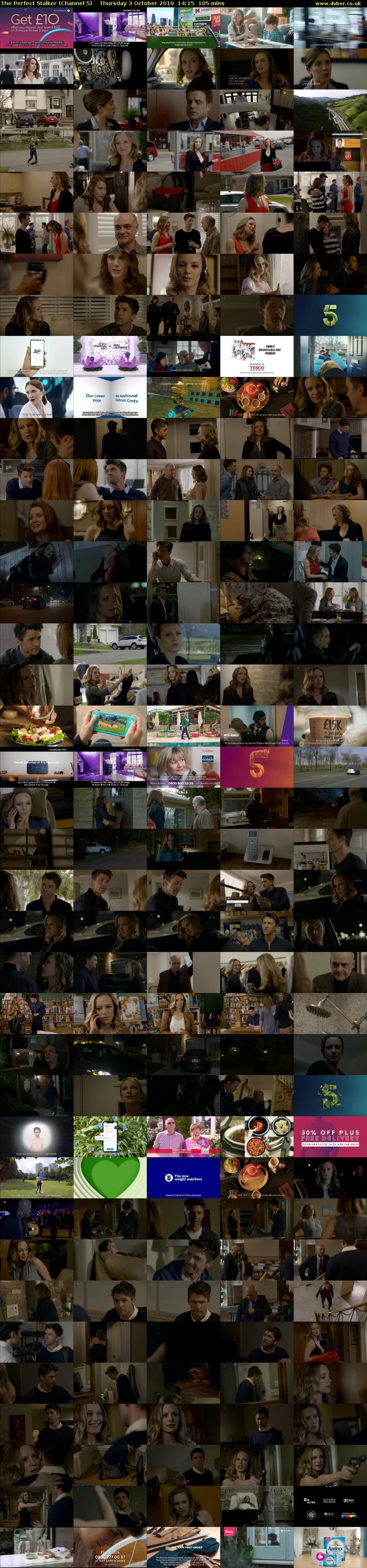 The Perfect Stalker (Channel 5) Thursday 3 October 2019 14:15 - 16:00