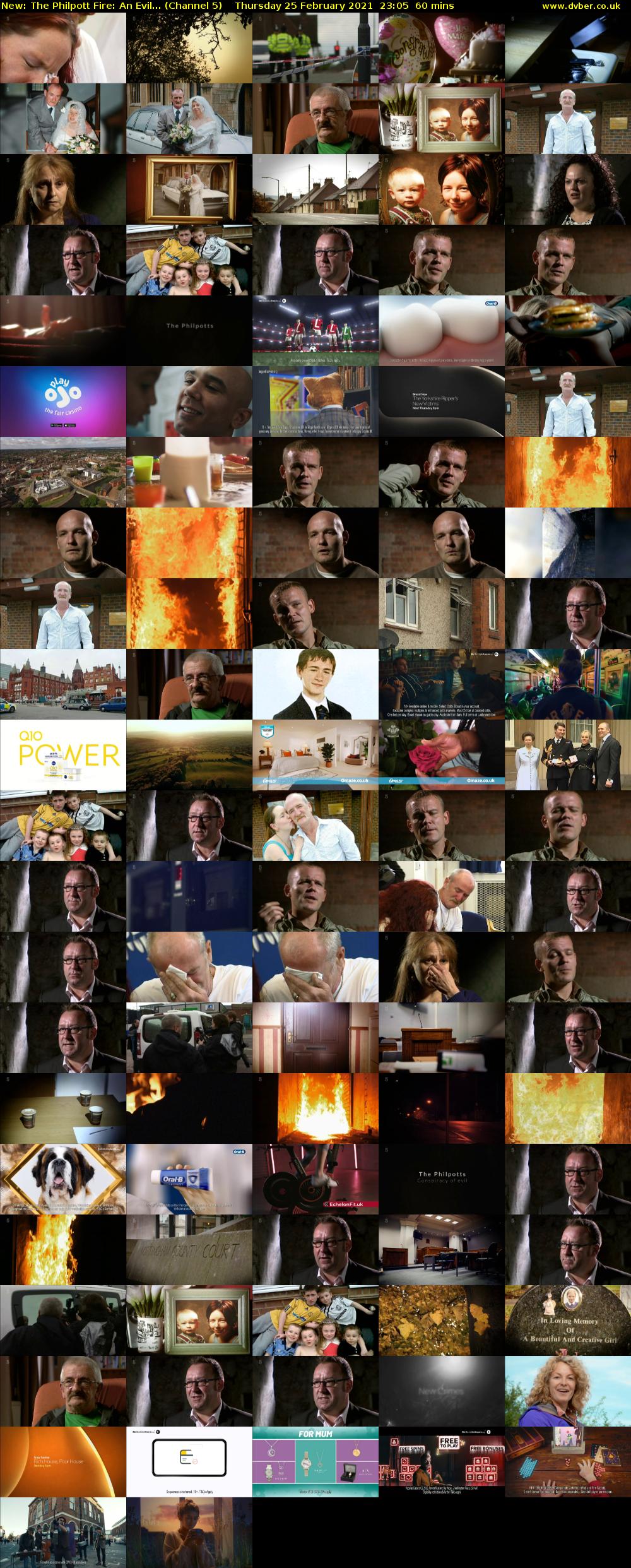 The Philpott Fire: An Evil... (Channel 5) Thursday 25 February 2021 23:05 - 00:05