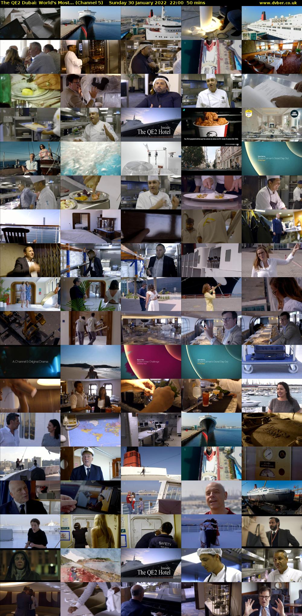 The QE2 Dubai: World's Most... (Channel 5) Sunday 30 January 2022 22:00 - 22:50