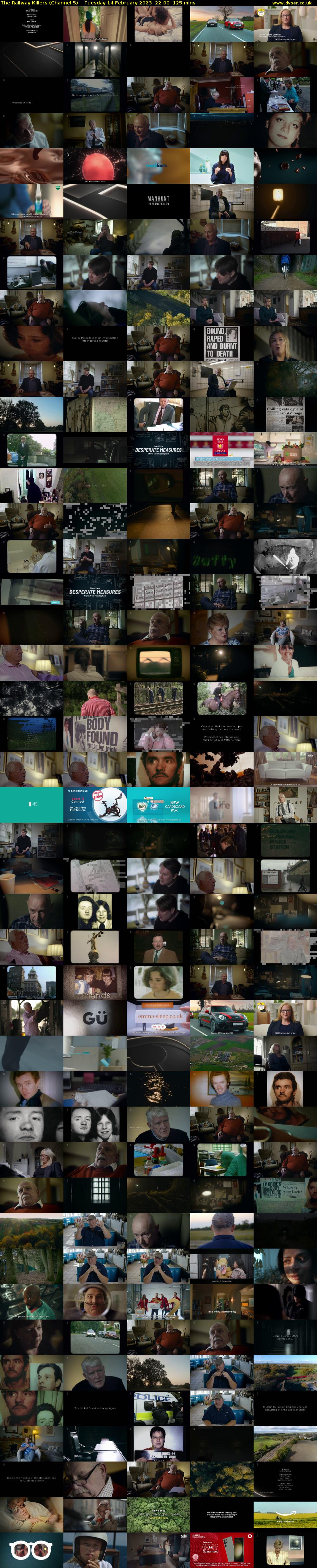 The Railway Killers (Channel 5) Tuesday 14 February 2023 22:00 - 00:05