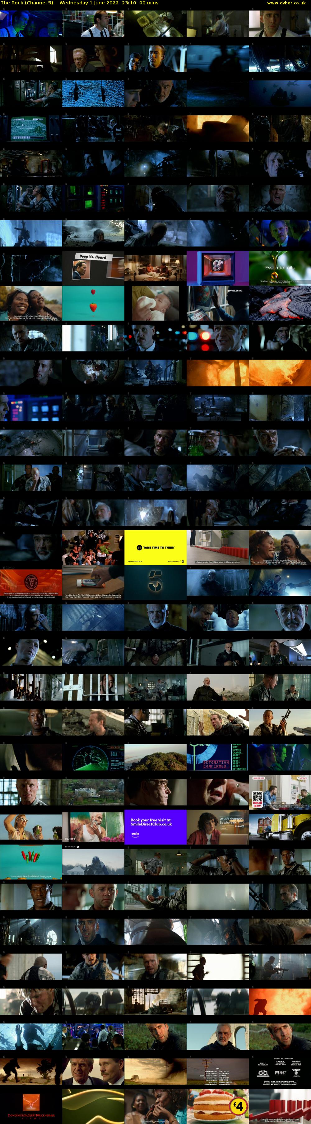 The Rock (Channel 5) Wednesday 1 June 2022 23:10 - 00:40
