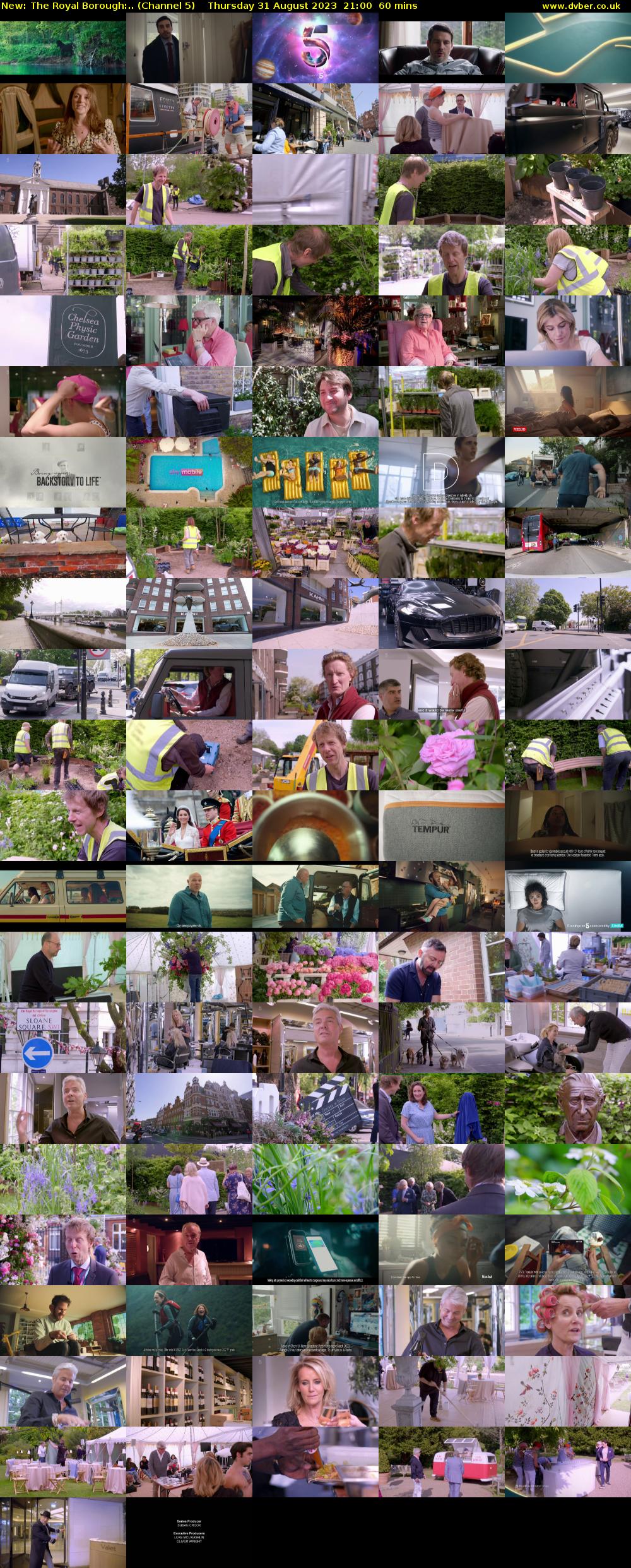 The Royal Borough:.. (Channel 5) Thursday 31 August 2023 21:00 - 22:00