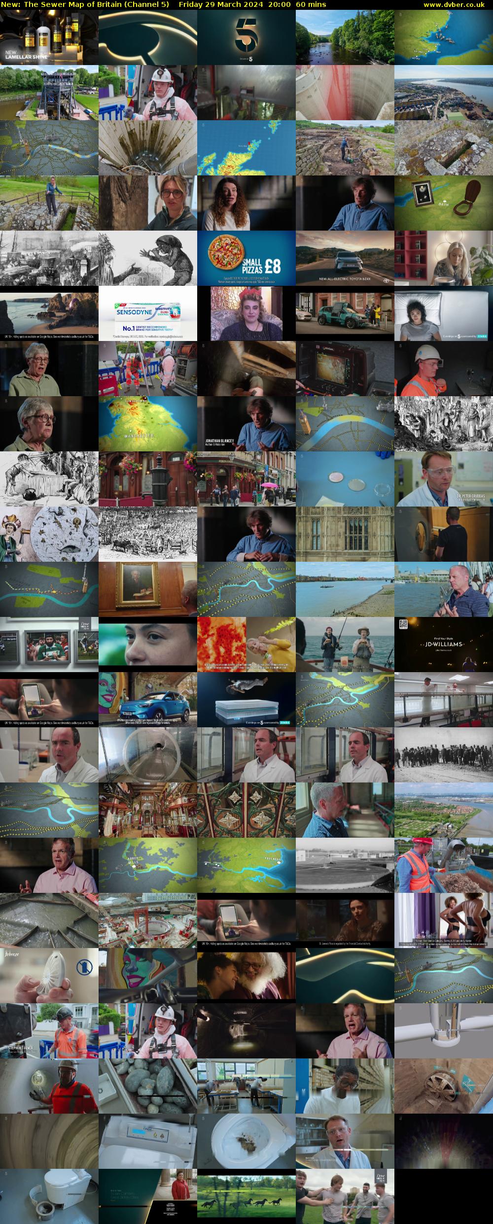 The Sewer Map of Britain (Channel 5) Friday 29 March 2024 20:00 - 21:00