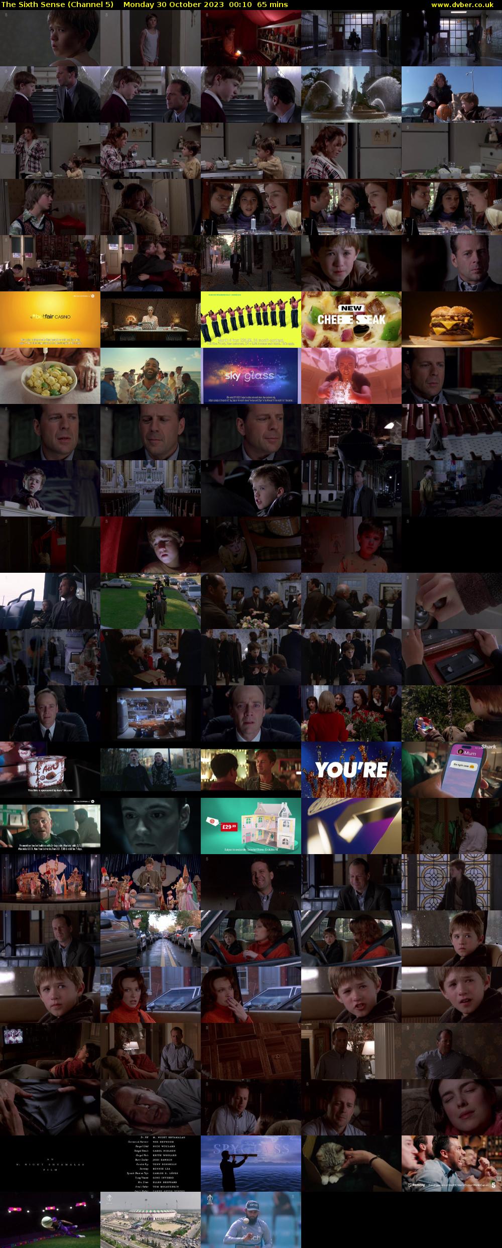 The Sixth Sense (Channel 5) Monday 30 October 2023 00:10 - 01:15