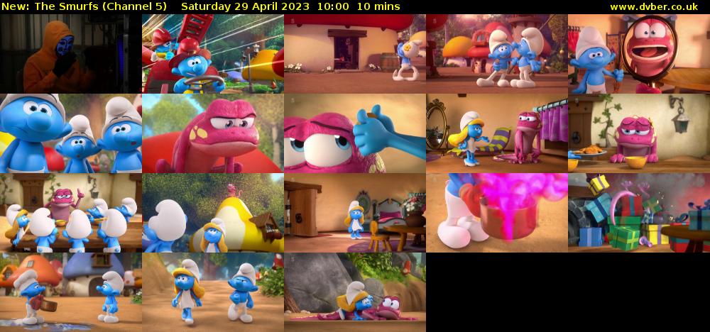 The Smurfs (Channel 5) Saturday 29 April 2023 10:00 - 10:10