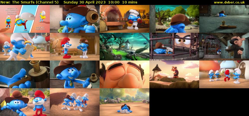 The Smurfs (Channel 5) Sunday 30 April 2023 10:00 - 10:10