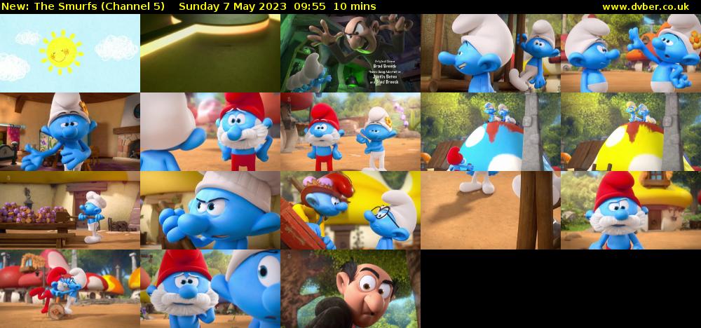 The Smurfs (Channel 5) Sunday 7 May 2023 09:55 - 10:05