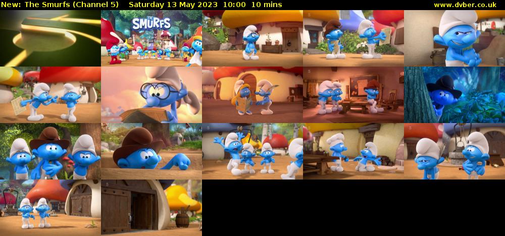 The Smurfs (Channel 5) Saturday 13 May 2023 10:00 - 10:10