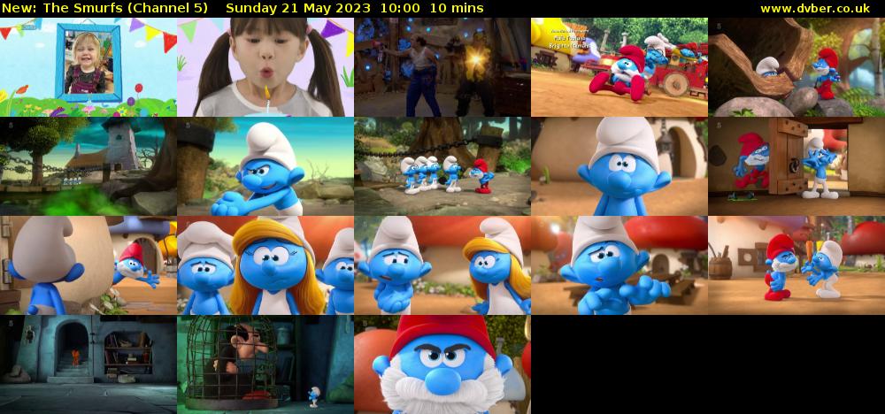 The Smurfs (Channel 5) Sunday 21 May 2023 10:00 - 10:10