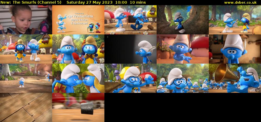 The Smurfs (Channel 5) Saturday 27 May 2023 10:00 - 10:10