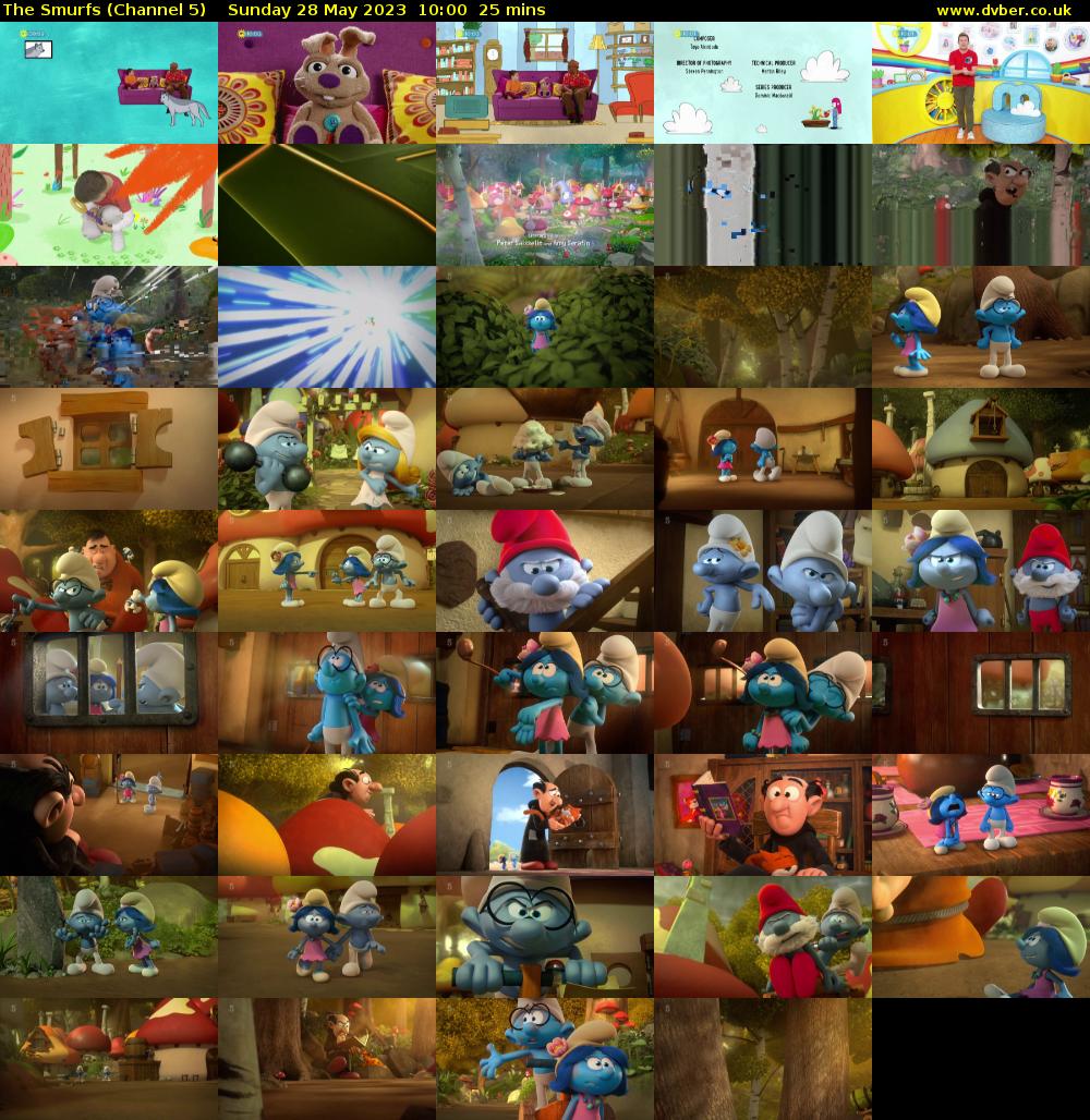 The Smurfs (Channel 5) Sunday 28 May 2023 10:00 - 10:25