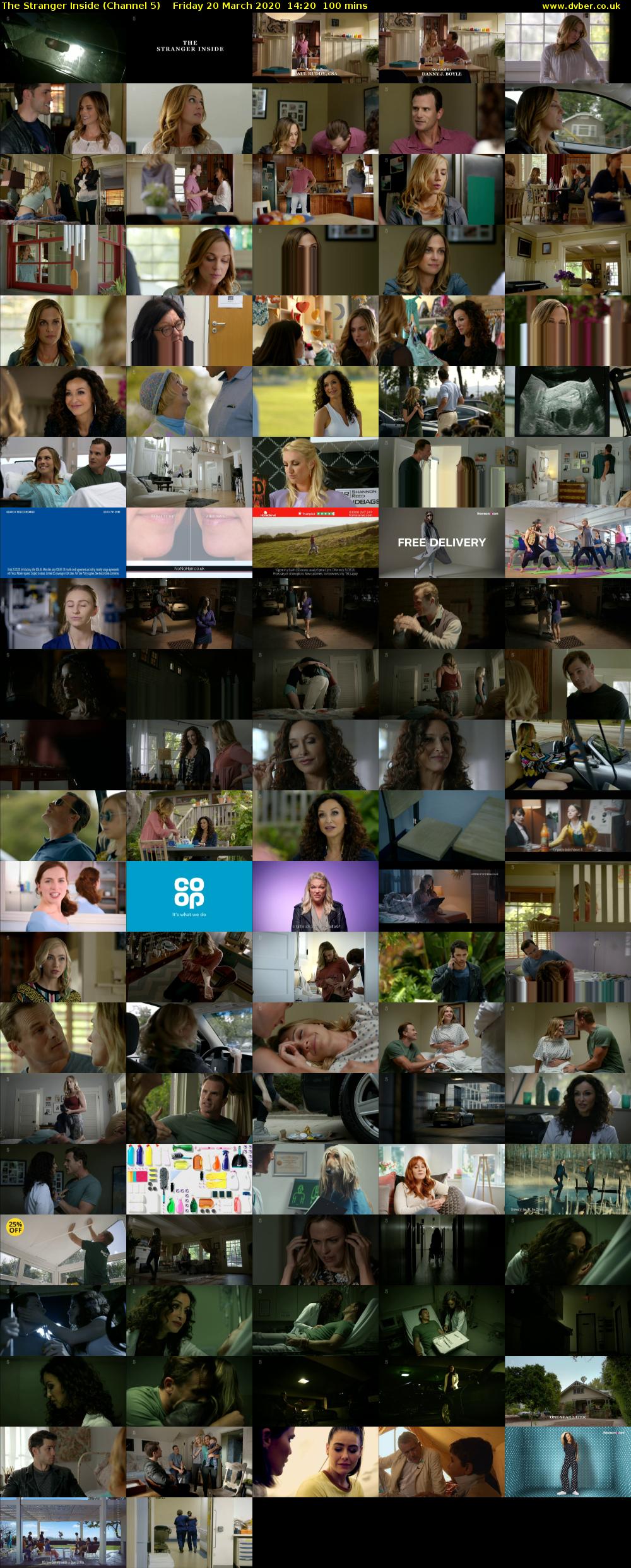 The Stranger Inside (Channel 5) Friday 20 March 2020 14:20 - 16:00