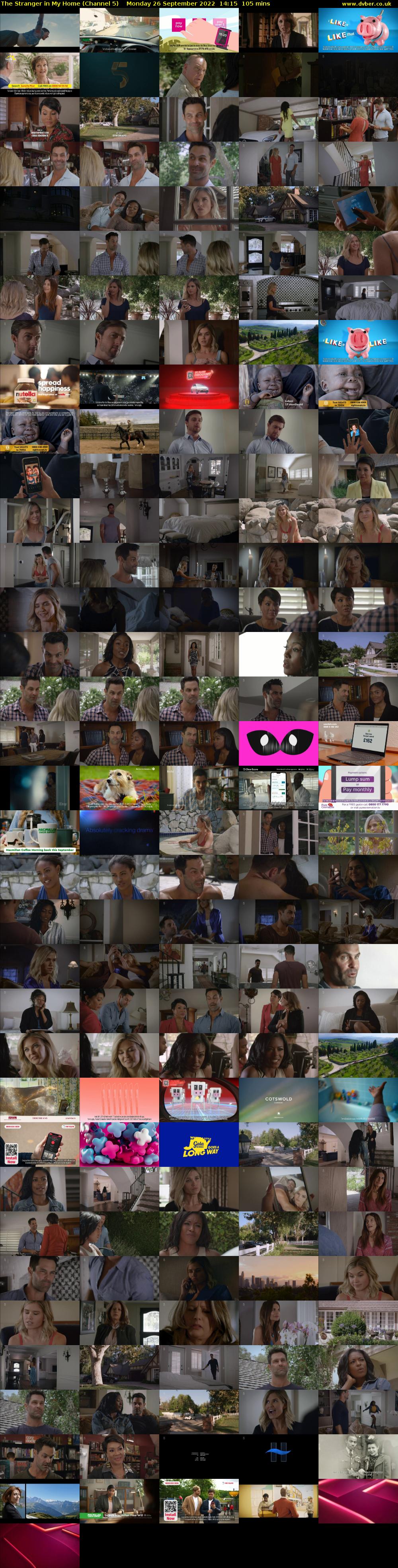The Stranger in My Home (Channel 5) Monday 26 September 2022 14:15 - 16:00