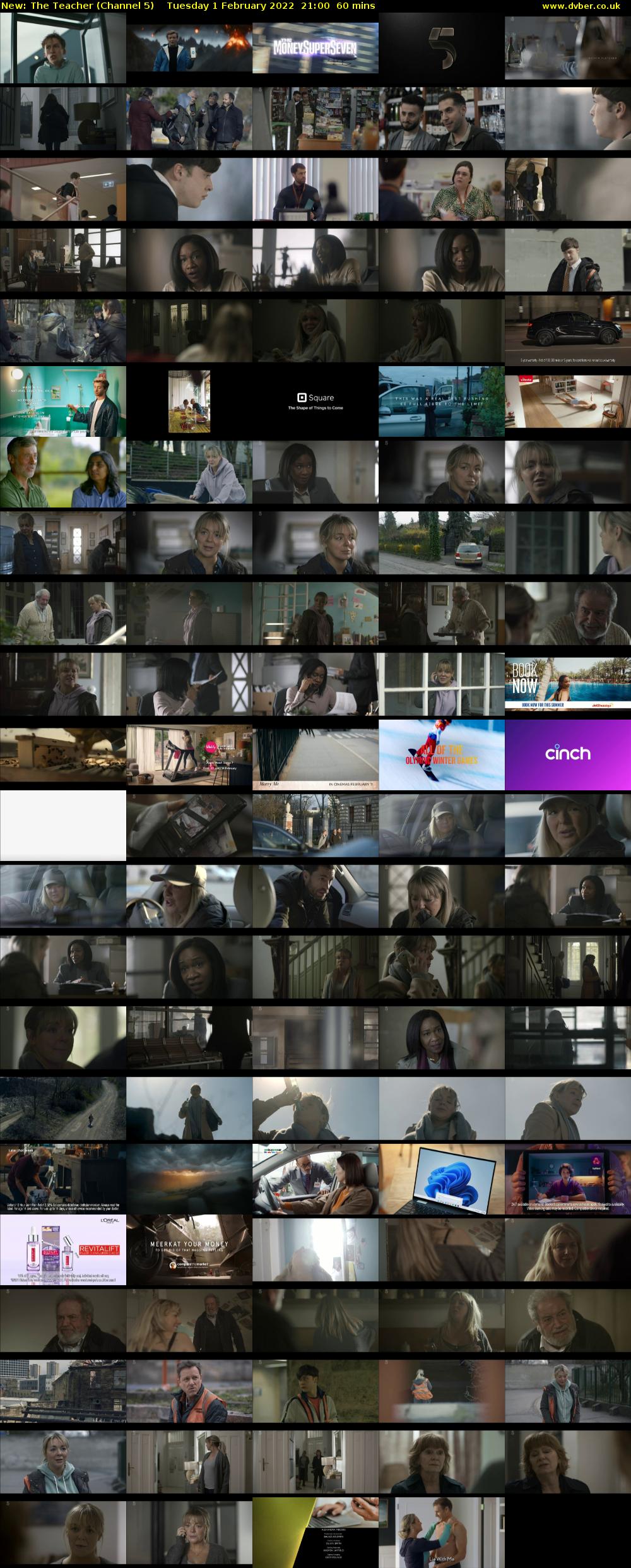 The Teacher (Channel 5) Tuesday 1 February 2022 21:00 - 22:00