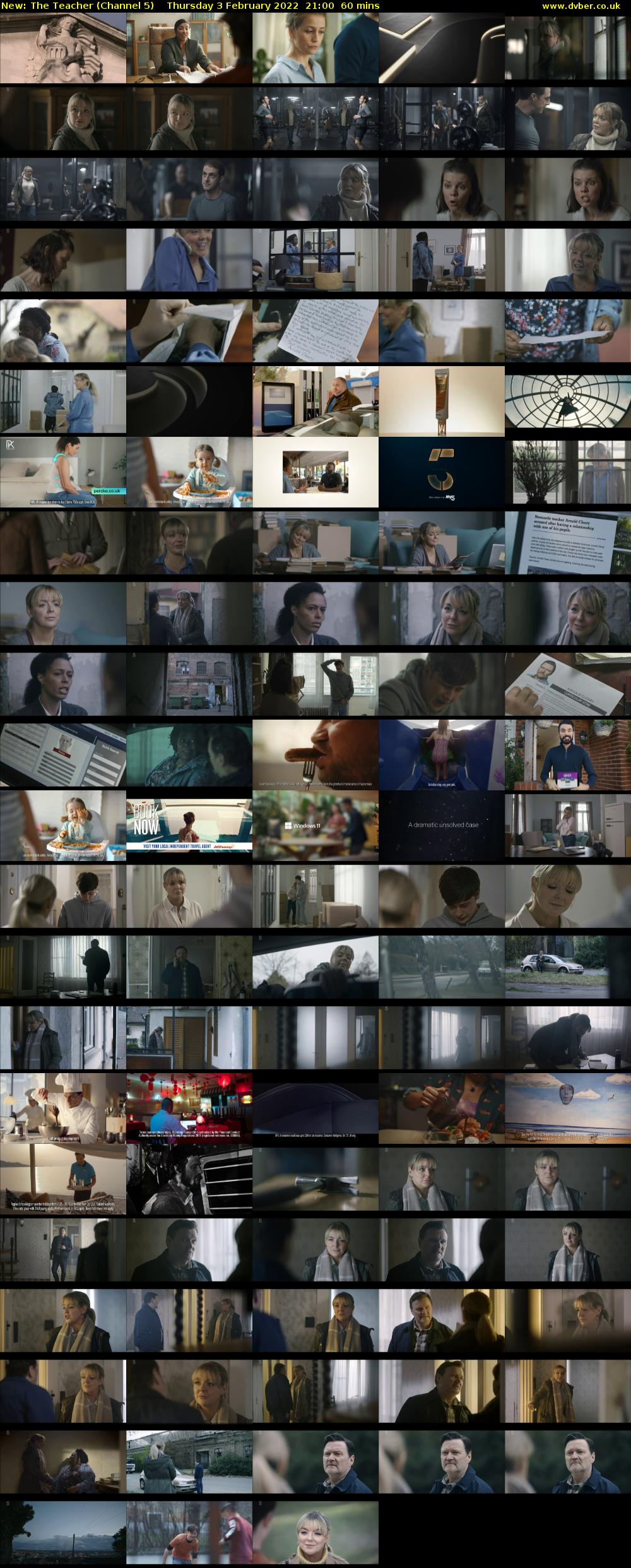The Teacher (Channel 5) Thursday 3 February 2022 21:00 - 22:00