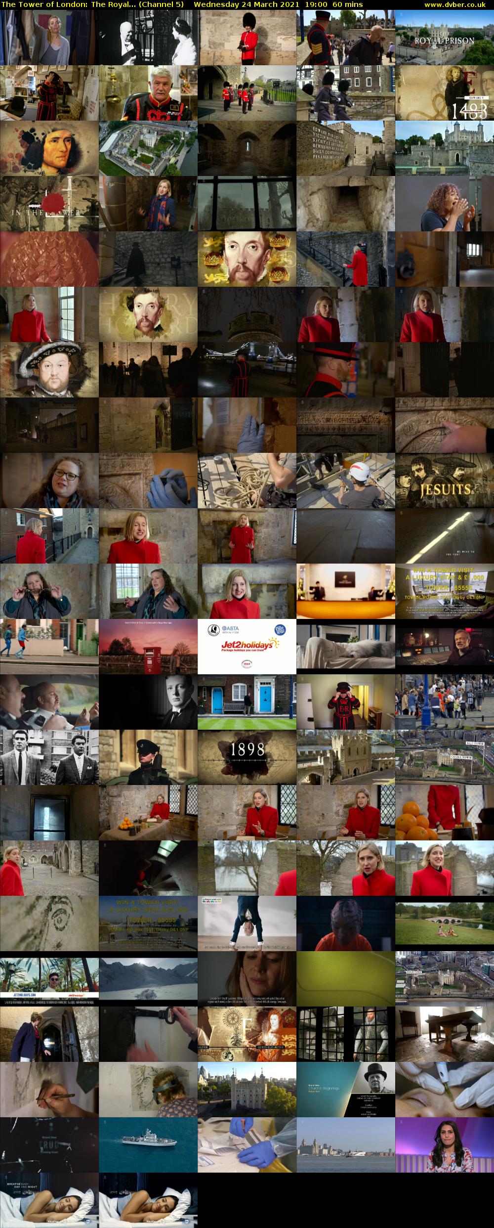 The Tower of London: The Royal... (Channel 5) Wednesday 24 March 2021 19:00 - 20:00