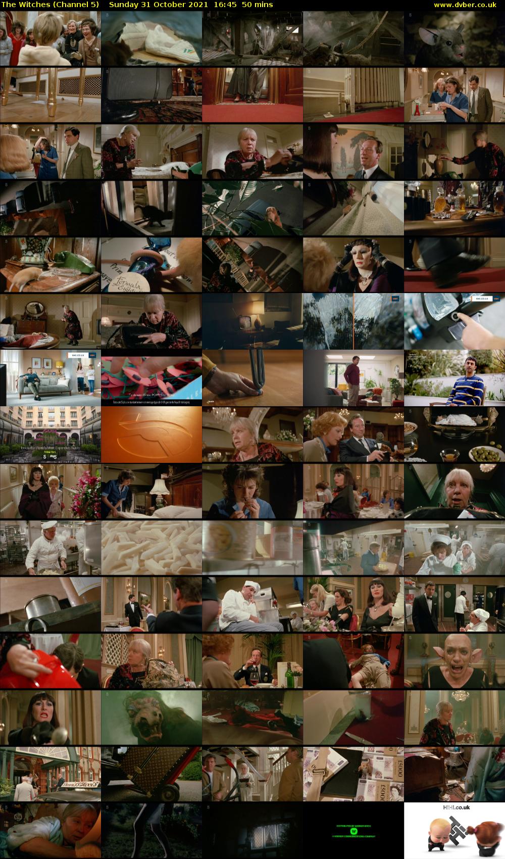 The Witches (Channel 5) Sunday 31 October 2021 16:45 - 17:35
