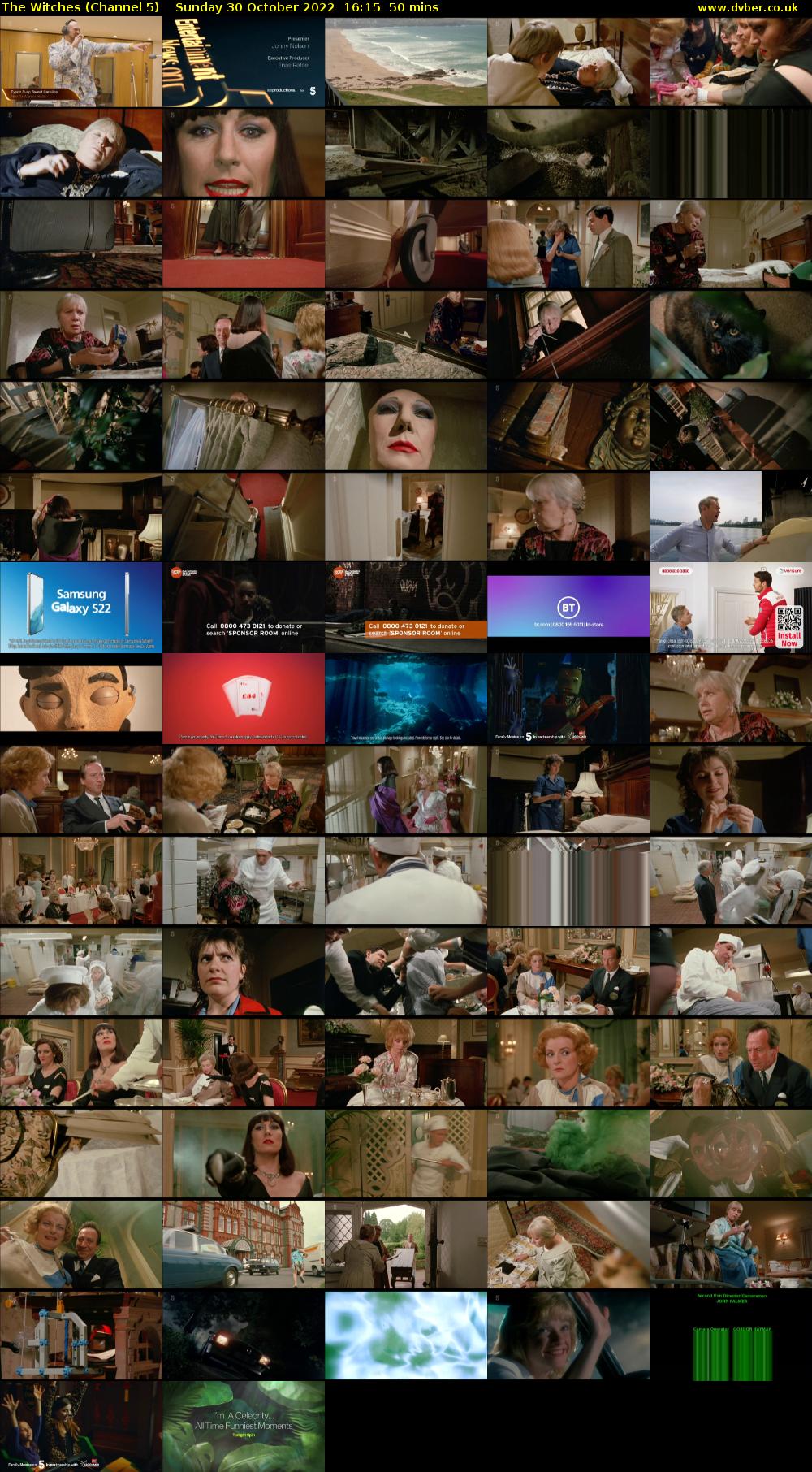 The Witches (Channel 5) Sunday 30 October 2022 16:15 - 17:05