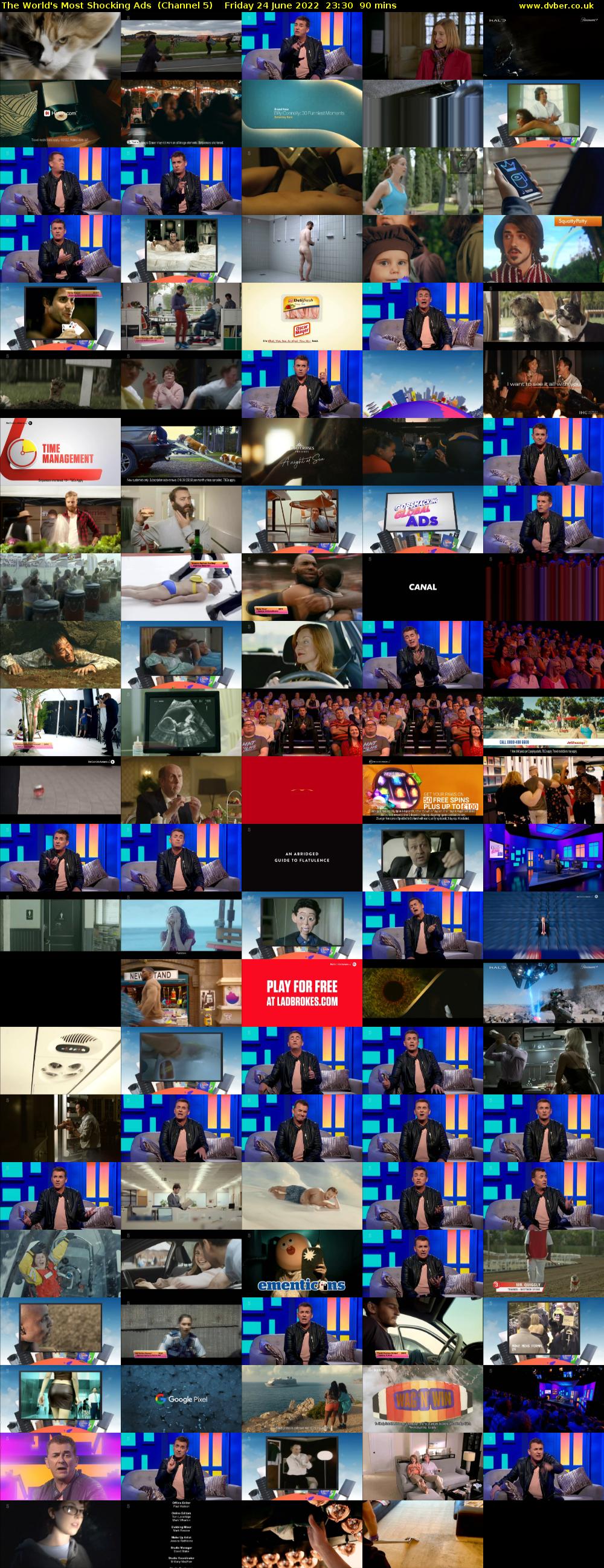 The World's Most Shocking Ads  (Channel 5) Friday 24 June 2022 23:30 - 01:00
