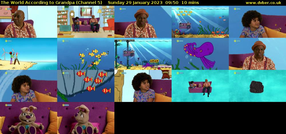 The World According to Grandpa (Channel 5) Sunday 29 January 2023 09:50 - 10:00