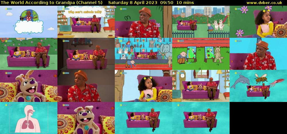 The World According to Grandpa (Channel 5) Saturday 8 April 2023 09:50 - 10:00
